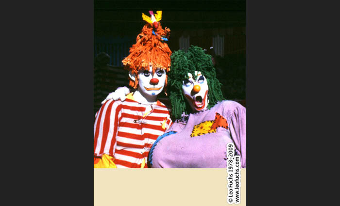 0582 doris day rock hudson spoof two clowns series_c_leo_fuchs_photography_www.leofuchs.com.jpg